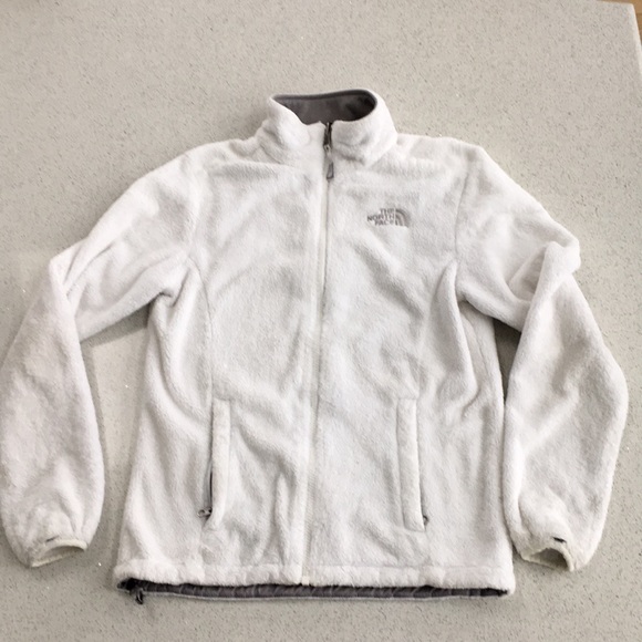 The North Face Jackets & Blazers - North Face white fleece jacket